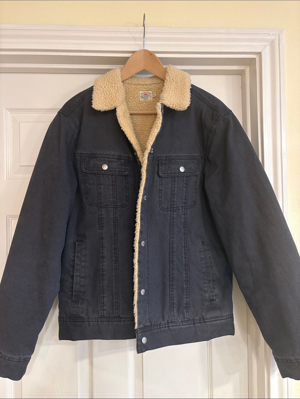Faherty Sherpa Lined Jacket